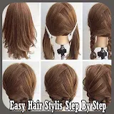 Easy Hair Styles Step By Step icon
