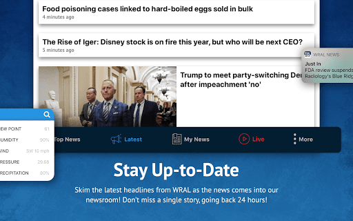 WRAL News App screenshot