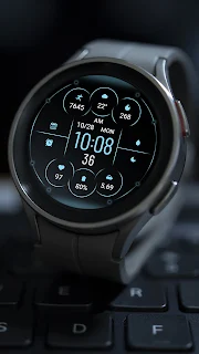 Unreal Blue Line For Wear OS