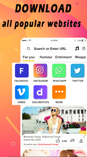 Saptube Video Downlaoder - hd video player