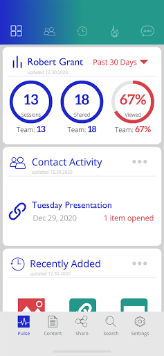 Android application verbTEAMS screenshort