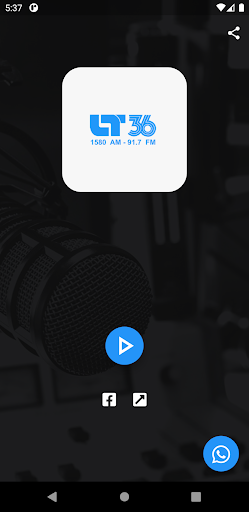 Android application LT36 Radio Chacabuco screenshort