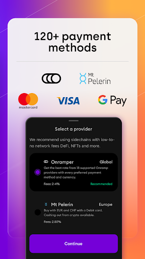 Pillar Multichain DeFi Wallet Screen 3