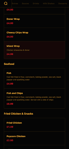 Anfield Fish & Fried Chicken Screen 3