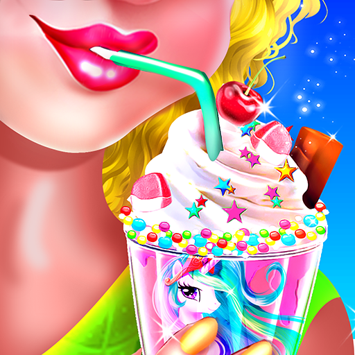 MilkShake Madness - Girls Game  Icon