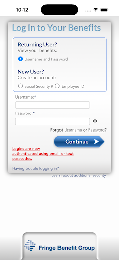 App screenshot