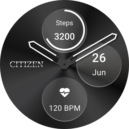 Citizen Watch Face Screen 2