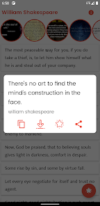 Imágen 2 William Shakespeare and Saying android