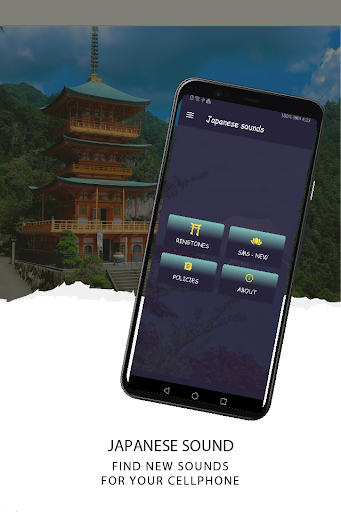 Android application Ringtones, japanese sounds screenshort