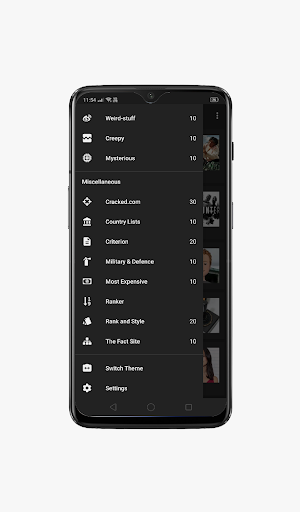 Android application Listonomy - Leading Lists screenshort