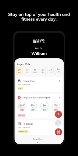 NYC GYM ekran görüntüsü
