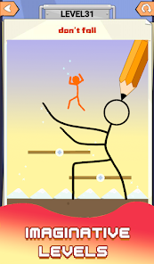 Draw 2 Play -stickman puzzle  screenshots 4