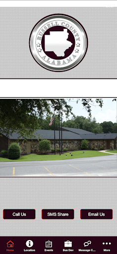 Android application Russell County Tourism screenshort