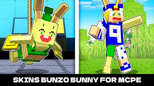 Skins mod bunzo bunny for mcpe