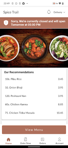 Spice Trail Screen 2