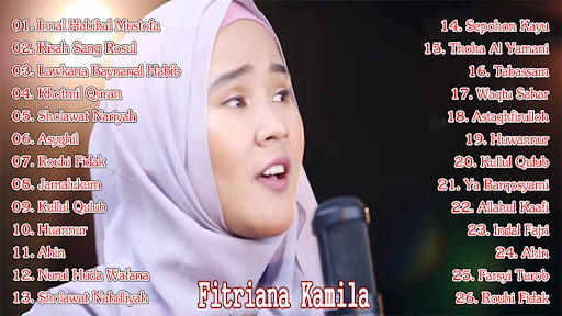 Android application Sholawat Merdu Fitriana Kamila screenshort