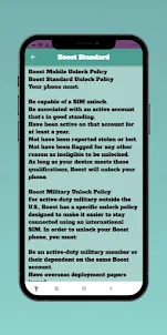 Boost Mobile Unlock guide