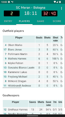 Handball Statisticsのおすすめ画像4