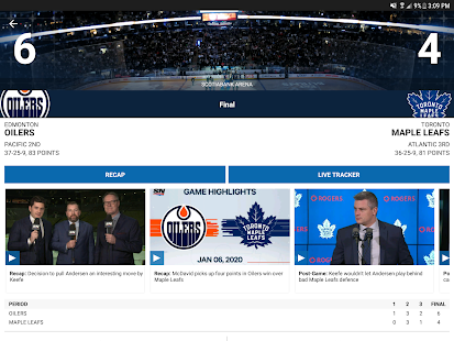 Sportsnet Screenshot