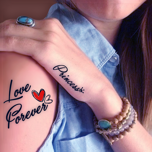 Tattoo My Photo with My Name  Icon