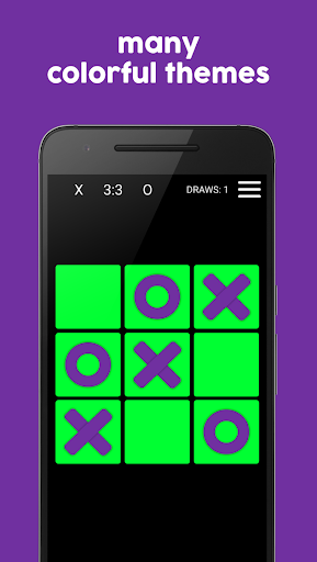 Android application Tic Tac Toe Colors screenshort