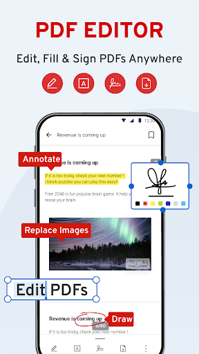PDF Reader: Editor Tool Screenshot