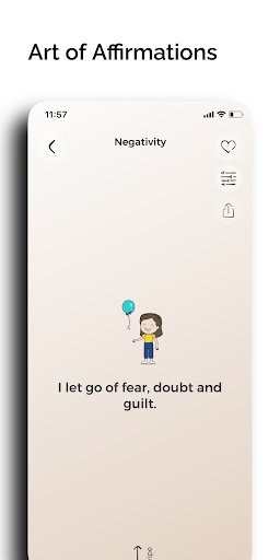 DailyU: Affirmation Calm Music Screen 2