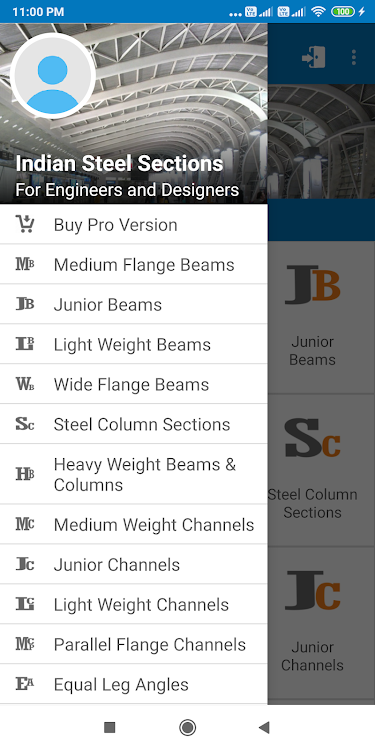 Indian Steel Sections Pro - Coala - (Android)