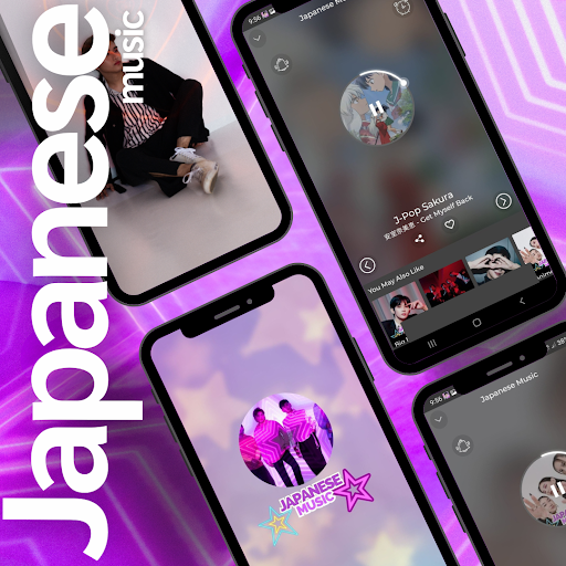 Android application Japanese Music screenshort