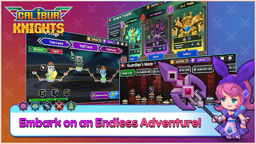 Screenshot of Calibur Knights - Idle RPG