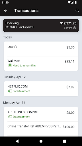 Bank of Brookhaven Mobile+ Screen 3