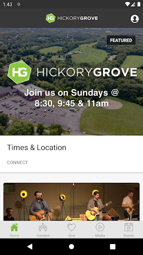 Android application The Grove NKY screenshort