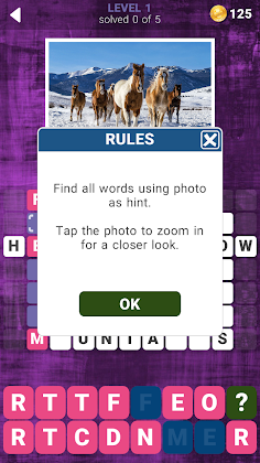 160 Photo Crosswords - Screenshot 1