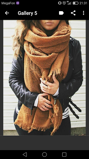 Screenshot of Crochet Scarf Patterns