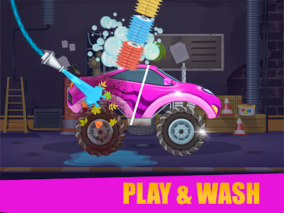 Car Wash Game: Power Gun Wash