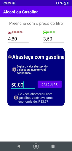 Gasolina ou Álcool Screen 3