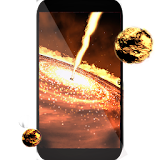 Quasar 3D live wallpaper icon