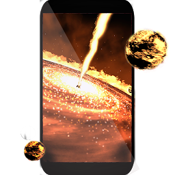 Icon image Quasar 3D live wallpaper