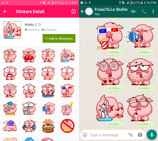 Anteprima dell'app