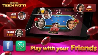 Game screenshot Teen Patti Comfun Card Online mod apk