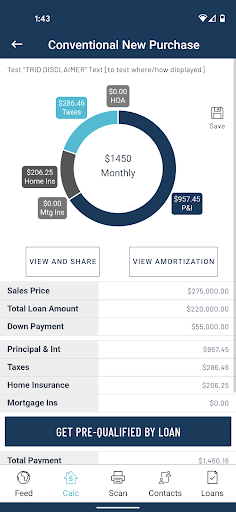 Screenshot of Hamilton Home Mortgage