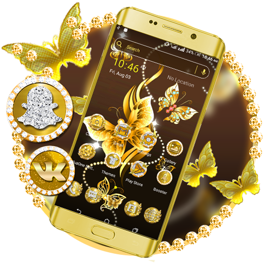 Golden ButterFly Theme  Icon