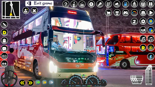 버스 시뮬레이터 버스 운전 게임