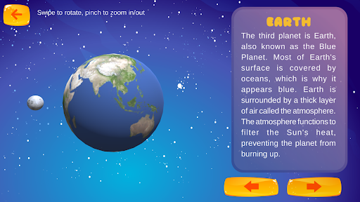 Solar System 3D Sun Planets screenshot 11