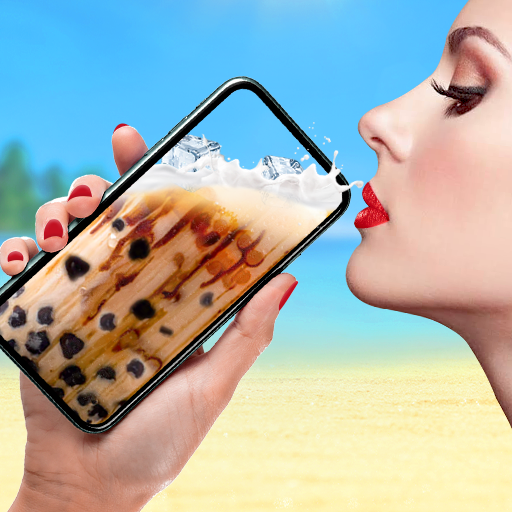 Boba recipe: Drink bubble tea logo