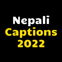 Icon image Nepali Captions :Nepali Status