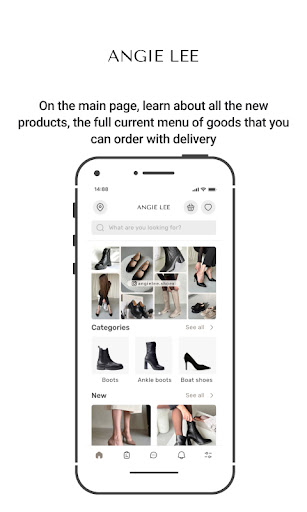 Android application Angie Lee screenshort
