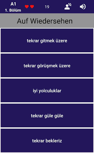 Almanca Kelime Çalış Screen 3