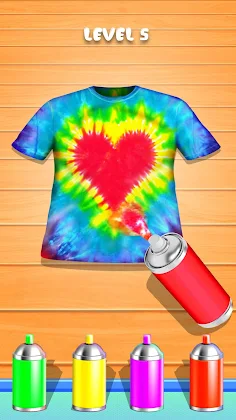 Tie Dye Dress Clothes Designer - Screenshot 3
