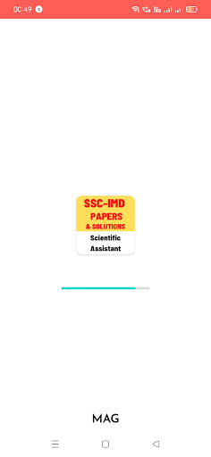 Android application SSC IMD Scientific All Papers screenshort